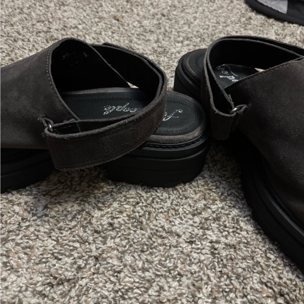 Free People Milo Slingback Mule Clog Shoes - Picture 3 of 11